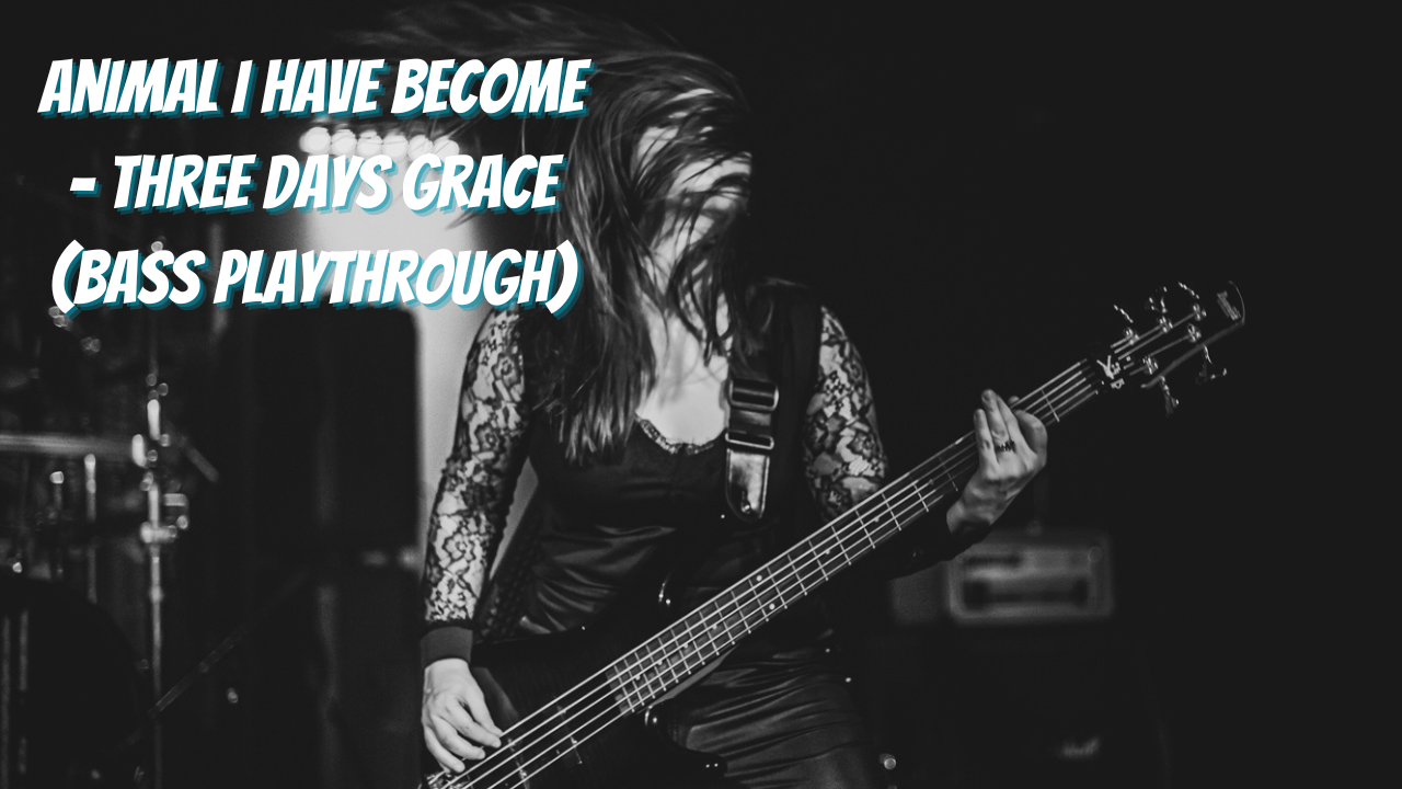 Animal I Have Become – Three Days Grace (Bass Playthrough)